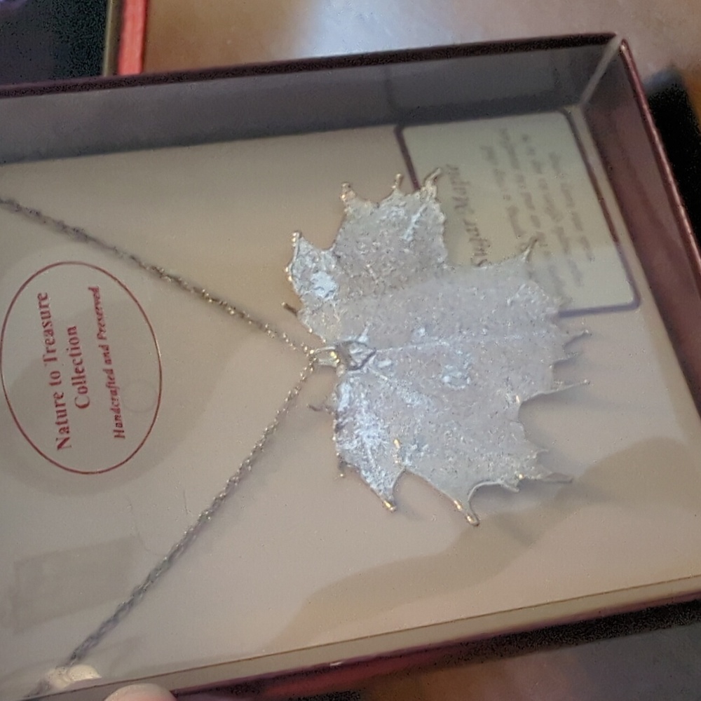 Sugar Maple Leaf Necklace